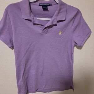 Ralph Lauren Sport Lavender Polo